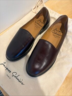 Jacques Solovière Slim Calf Leather Pump (Brand New — Never Worn)